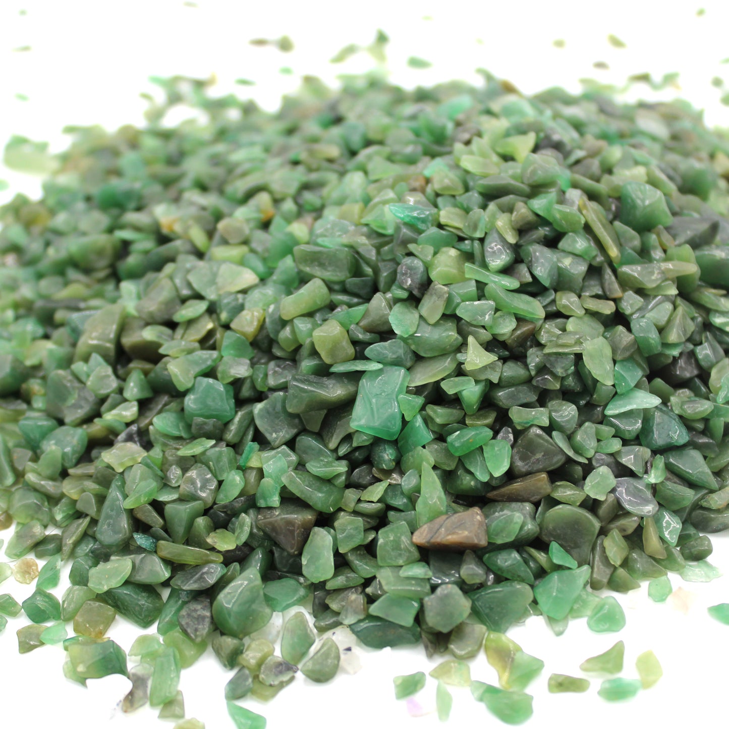 Aventurina verde en chips