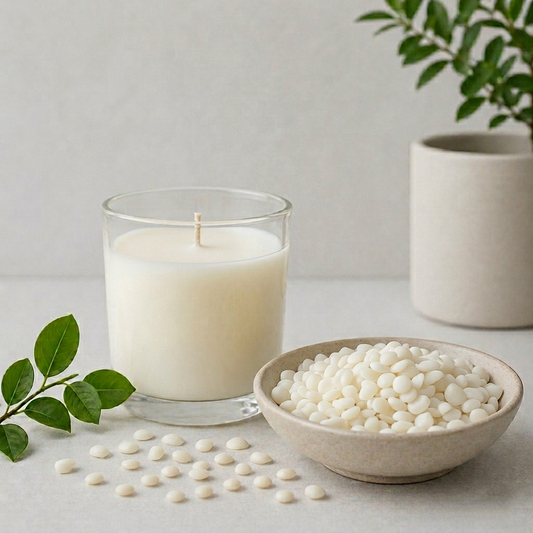 Cera de soja para velas en vaso (BPF)